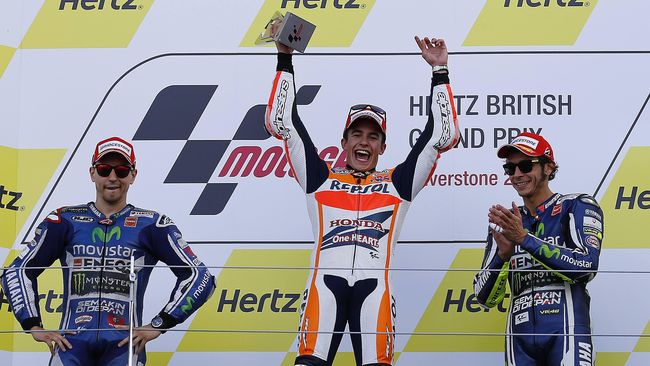 Marquez Sebut Tiga Rivalnya di MotoGP 2015