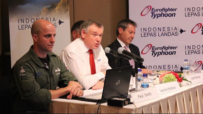 Eurofighter Tawarkan Jet Tempur ke Indonesia