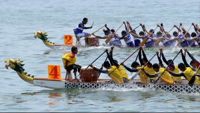 Indonesia Bergabung dalam Lomba Perahu Naga di Hong Kong