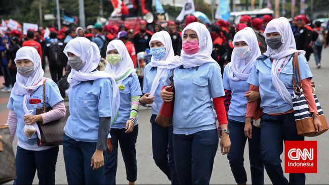 Pemimpin Tinggi Serikat Buruh Dunia Hadiri May Day di Jakarta