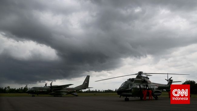 Helikopter TNI AD Jatuh 35 Menit setelah Lepas Landas
