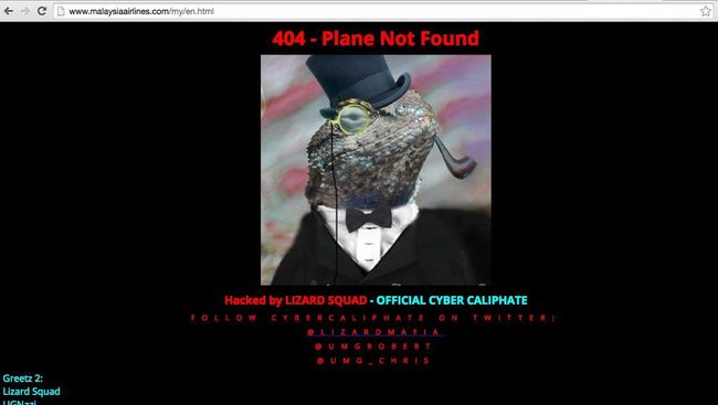 Begini Cara Hacker Lumpuhkan Situs Malaysia Airlines