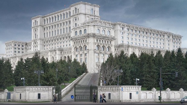 Gedung Parlemen di Rumania