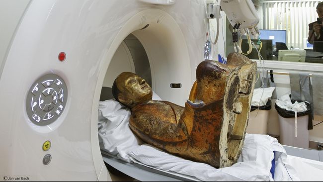 Mumi Berusia 1.000 Tahun Ditemukan dalam Patung Buddha