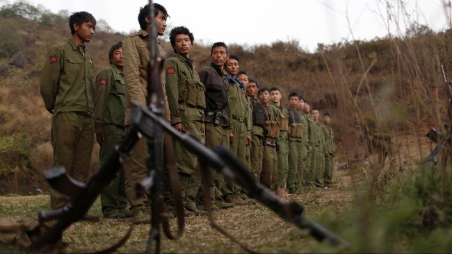 Tiongkok Minta Myanmar Hentikan Perang di Perbatasan