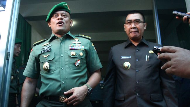 Dilantik Jadi Panglima TNI, Gatot Dibayangi Pahlawan Perang