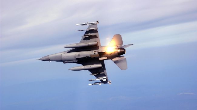 F-16 Milik AS Ditembak di Afghanistan
