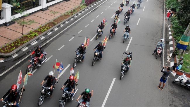 Polda DIY Klarifikasi Soal Aksi Pesepeda Hadang Konvoi Moge