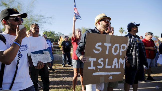 Protes Anti-Islam di Phoenix, Buntut Serangan di Texas