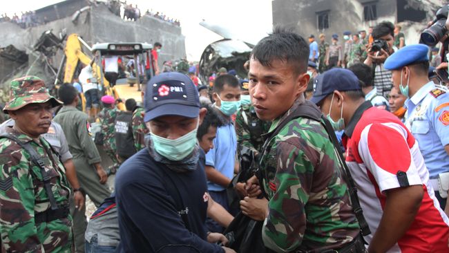Total 113 Orang Tewas dalam Tragedi Jatuhnya Hercules TNI