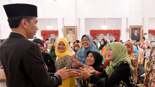 Jokowi Sentil Penyerapan Anggaran di Peringatan Nuzulul Quran