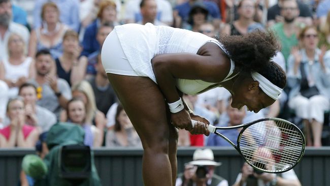 Kalahkan Watson, Serena Williams Bikin Inggris Patah Hati