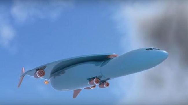 Pesawat Rancangan Airbus Melesat Empat Kali Kecepatan Suara