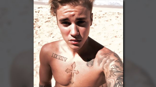 Foto Bugil Justin Bieber Dikomentari Sang Ayah