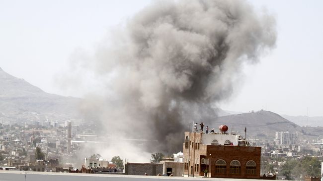 Serangan Udara Saudi Mengenai Rumah Sakit di Yaman