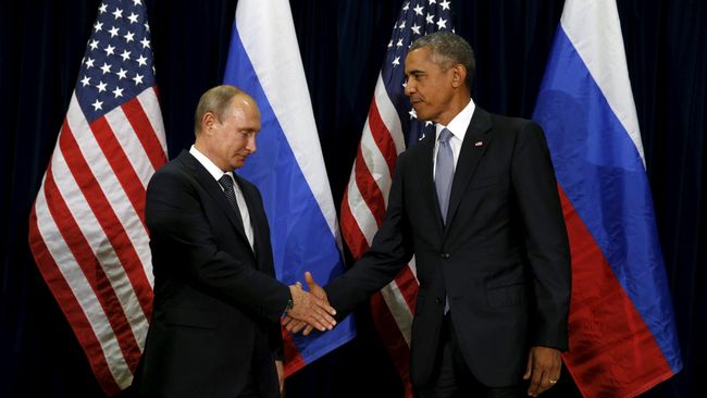 Bahas Konflik Suriah, Obama-Putin Beda Pendapat soal Assad
