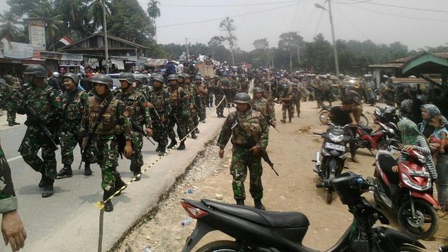 Dua Hari Pasca Rusuh, 800 Personel Jaga Aceh Singkil