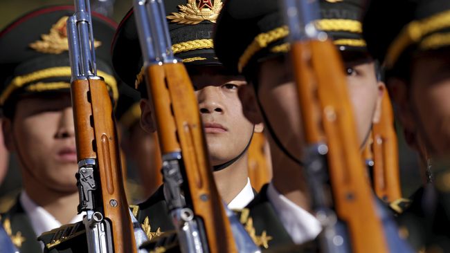 China Tingkatkan Anggaran Pertahanan Jadi US$141,4 Miliar
