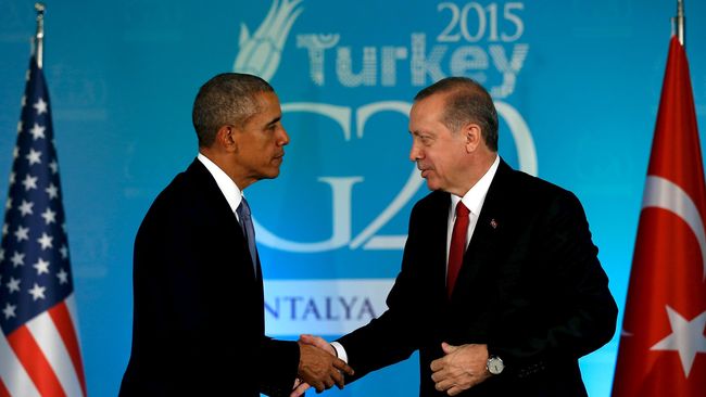 Obama dan Erdogan akan Bahas Suriah, Kudeta di KTT G20 China