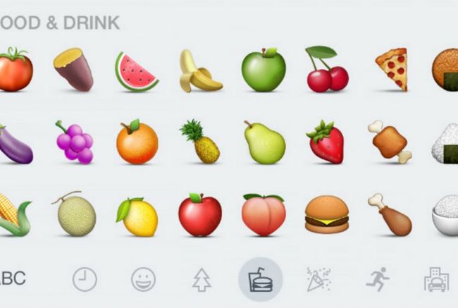 Sepuluh Emoji Makanan Paling Populer