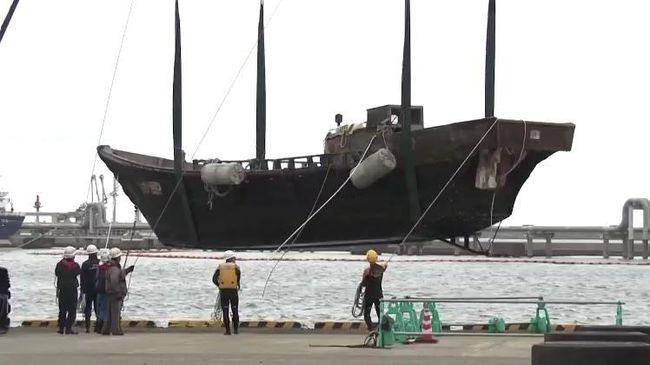 Kapal Berisi Puluhan Jasad yang Membusuk Terdampar di Jepang