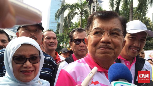 Wapres Jusuf Kalla Ingin Indonesia Masuk 10 Besar Asian Games