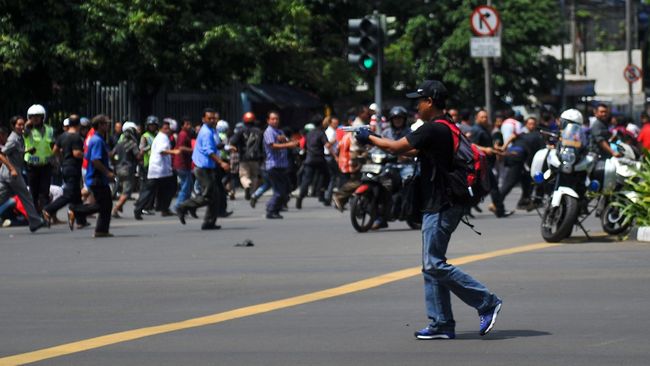 LIVE: Ledakan di Jakarta, ISIS Klaim Bertanggung Jawab