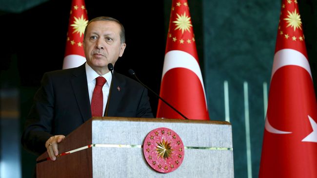Erdogan Tuduh Rusia Persenjatai Militan PKK