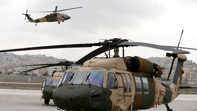 AS Hibahkan Black Hawk kepada Yordania untuk Hadapi ISIS