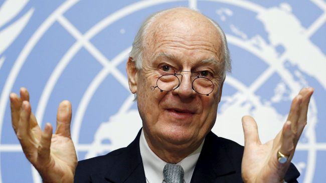 PBB: Teror Brussels Dorongan untuk Perundingan Damai Suriah