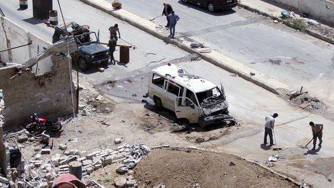 ISIS Klaim Bom Bunuh Diri di Distrik Syiah Suriah