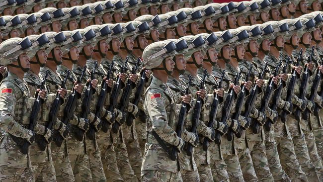Pria Gemuk Kini Bisa Melamar Jadi Tentara China