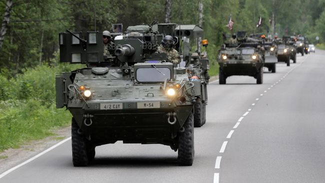 AS Tingkatkan Latihan Militer di Eropa