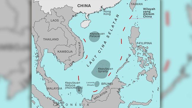 Pengadilan Arbitrase Tolak Klaim China di Laut China Selatan