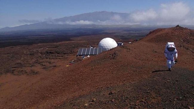 Ilmuwan Siap Daki Gunung Hawaii Demi ke Mars