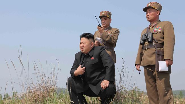 Kim Jong-un Pimpin Langsung Peluncuran Rudal Korut