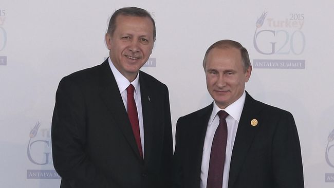 Erdogan: Saya Akan Buka Lembaran Baru dengan Rusia Erdogan: Saya Akan Buka Lembaran Baru dengan Putin