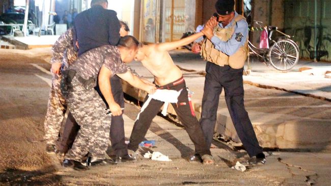 Polisi Irak Lepaskan Sabuk Bom di Tubuh Bocah 11 Tahun
