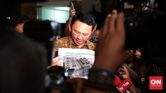 Keluar dari Kediaman Megawati, Ahok Mengaku Tak ke DPP PDIP