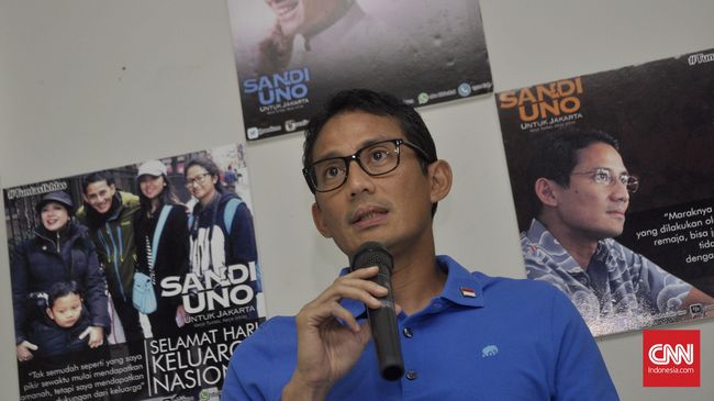 Sandiaga Ingin Lahirkan 200 Pengusaha di Ibu Kota
