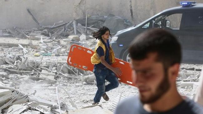 Aleppo Dibombardir 200 Serangan Udara Selama Akhir Pekan 