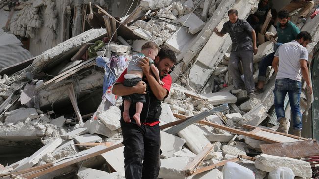 Sekitar 20 Ribu Warga Kabur dari Aleppo dalam 72 Jam