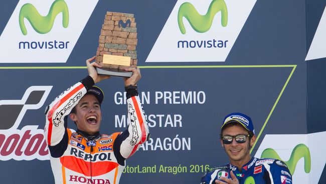 Marquez Gembira Hentikan Kejaran Rossi