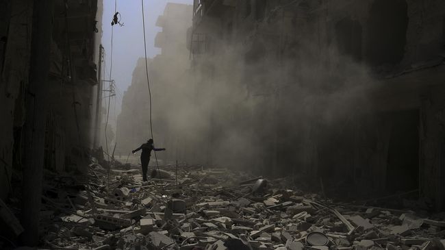Jet Rusia Kembali Membombardir Aleppo, Puluhan Orang Tewas