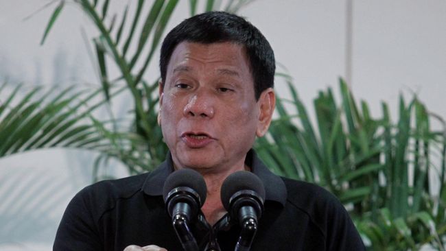 Bentrok dengan Militan, Duterte Umumkan Darurat Militer