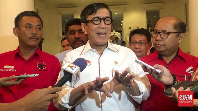 Yasonna Klaim Berhasil Lobi Fraksi soal Ambang Batas Presiden