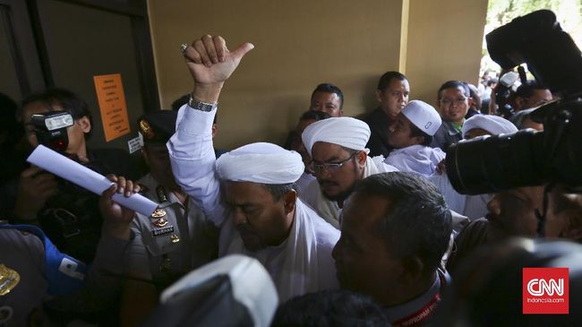 Polisi Belum Jadwalkan Pemeriksaan Habib Rizieq