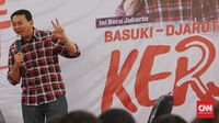 dki ahok CNN Ahok Tersangka 1  Panas DKI Indonesia Kursi Pengaruhi Status