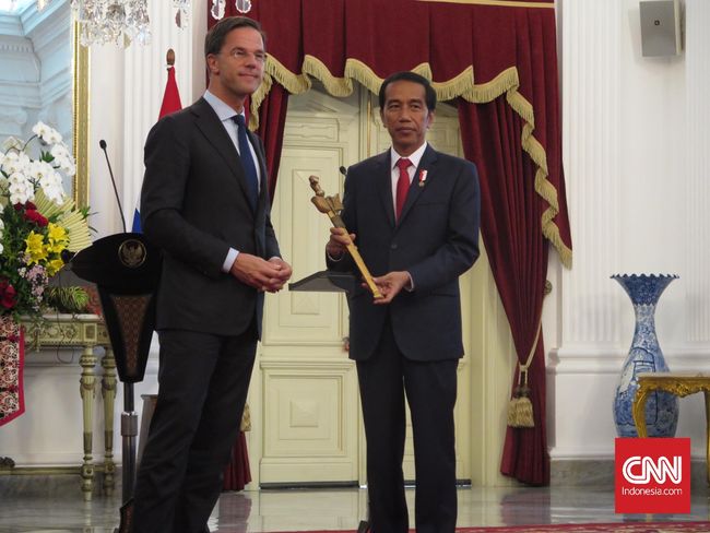 Keris jadi Simbol Babak Baru Bisnis RI-Belanda di Era Jokowi