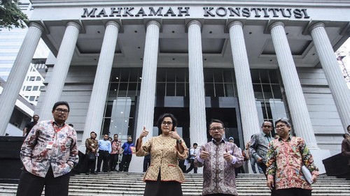 'Dibeking' MK, Sri Mulyani Janji Lanjutkan Reformasi Pajak